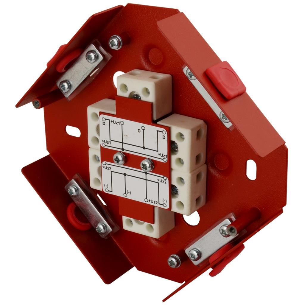 Puszka instalacyjna rozgałęźna 4x2,5mm2, ośmiokątna AWOP425SR - zdjęcie 2