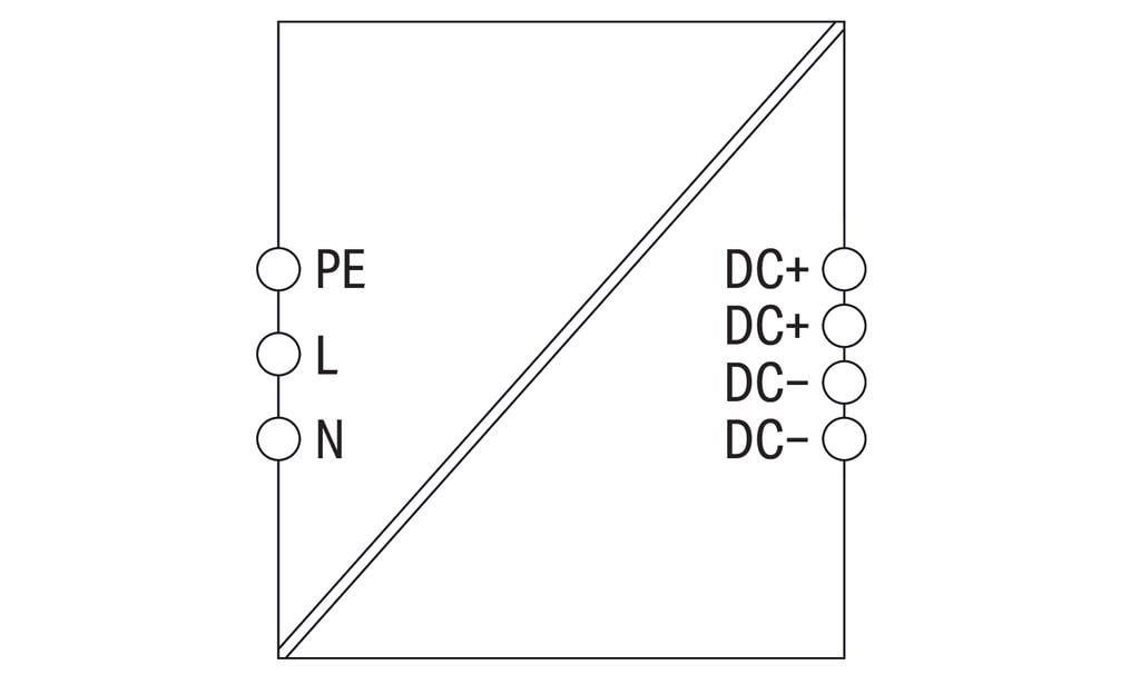 zasilacz impulsowany po stronie pierwotnej; Compact; 1-faz.; napięcie wyjściowe 24 V DC; prąd wyjściowy 6 A; LED DC OK  1 of 2 - zdjęcie 2