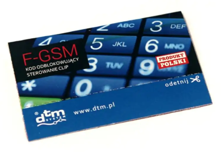 F-GSM kod odblokowujący