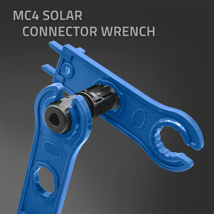 Qoltec Zestaw narzędzi solarnych kompatybilnych ze złączami MC4 | Zaciskarka + Automatyczny ściągacz izolacji - zdjęcie 5