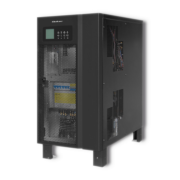 Qoltec Zasilacz awaryjny UPS 3-fazowy | 10kVA | 8kW | LCD - zdjęcie 1