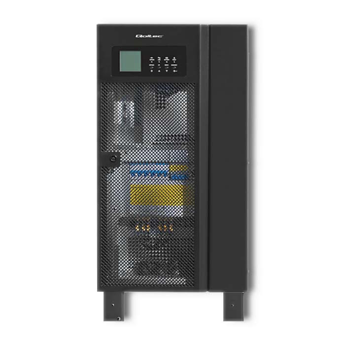 Qoltec Zasilacz awaryjny UPS 3-fazowy | 10kVA | 8kW | LCD - zdjęcie 7