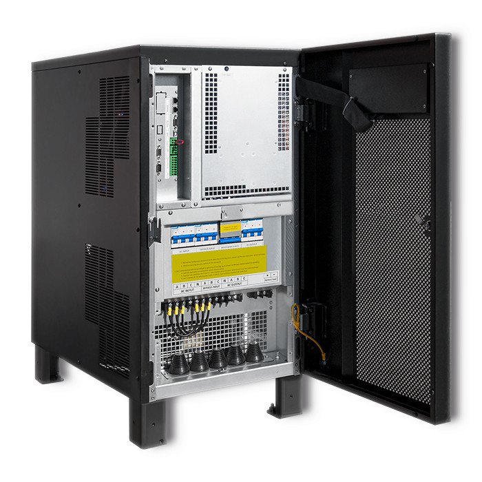 Qoltec Zasilacz awaryjny UPS 3-fazowy | 10kVA | 8kW | LCD - zdjęcie 8
