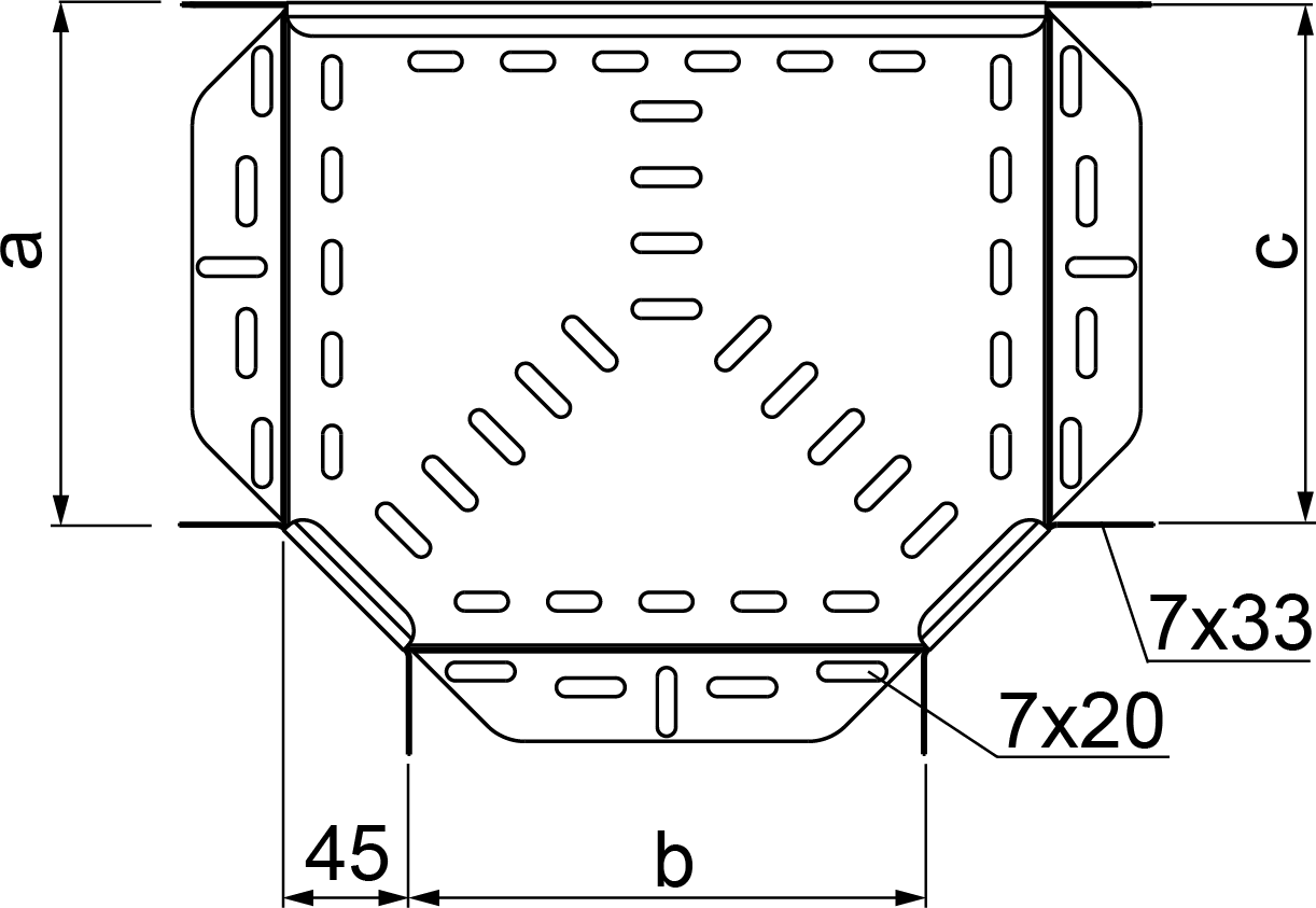 Trójnik TKJ150H60 - zdjęcie 2
