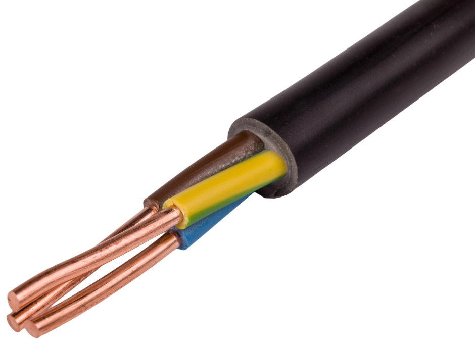 Kabel energetyczny YKY 3x1,5 żo 0,6/1kV /100m - zdjęcie 1