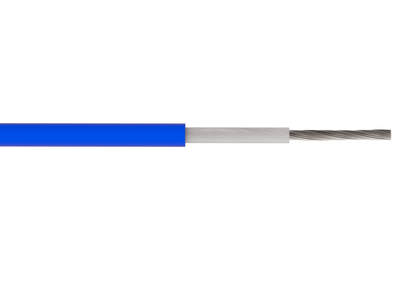 H1Z2Z2-K 1x4,0 1/1kV SOLARCET NIE NIEBIESKI KABEL FOTOWOLTAICZNY TYP: H1Z2Z2-K 1x4,0 1/1kV NIEBIESKI 100m - zdjęcie 1