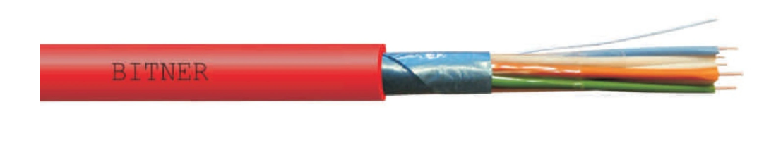 Kabel telekomunikacyjny ognioodporny HTKSHekw PH90 4x2x0,8 B10103 - 100m