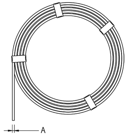Drut odgromowy ocynkowany fi 8mm DR 8 OC ok.50kg /80000802/ - zdjęcie 2