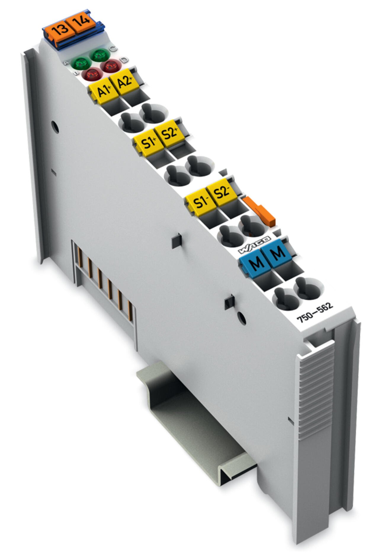 Moduł wyjść analogowych 2-kanałowy; 0 … 10 V / ±10 V DC; 16 bitów - zdjęcie 1