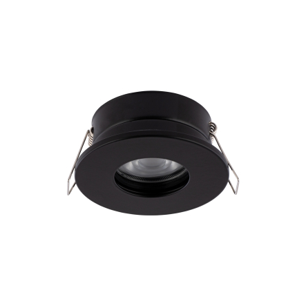 OPRAWA WPUSZCZANA IP54/IP20 GOLF BLACK CZARNA - zdjęcie 1