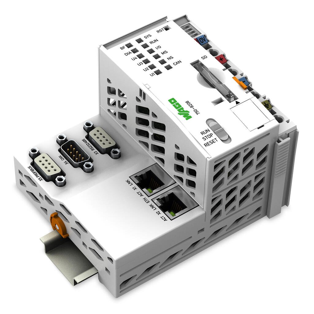 Sterownik PFC200; 2 x ETHERNET, RS-232/-485, CAN, CANopen, PROFIBUS master - zdjęcie 1