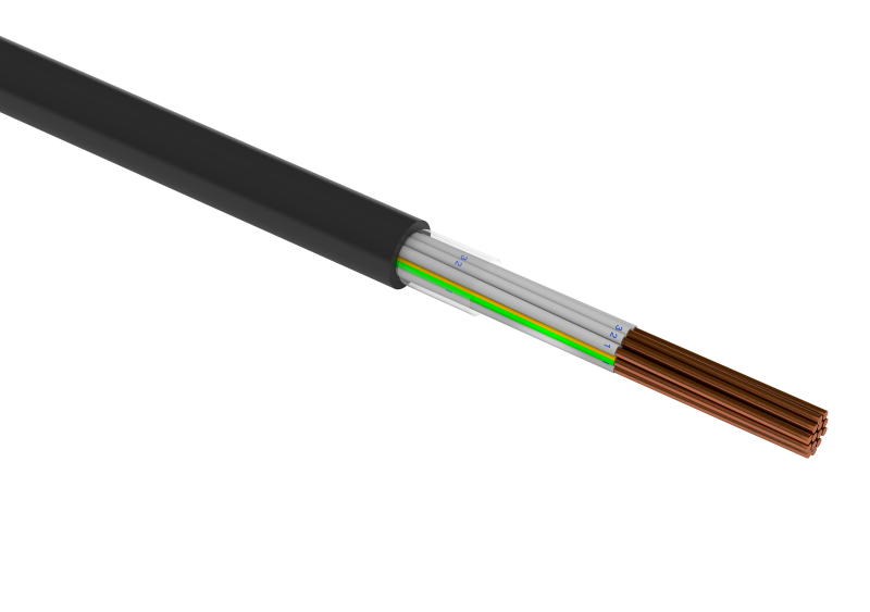 Kabel sygnalizacyjny YKSYżo 14x2,50 100m - zdjęcie 2