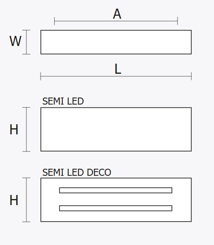Semi LED 9W 680lm 840 OPAL Czarny - zdjęcie 2