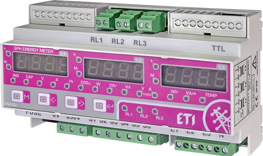 LICZNIK ENERGII - Analizator parametrów sieci ENA3D - zdjęcie 1