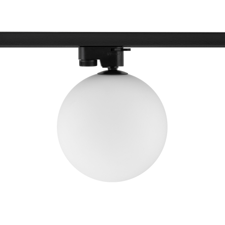 Lampa PROFILE SNOWBALL do 1-obwodowego systemu szynowego KULA CZARNY - zdjęcie 1