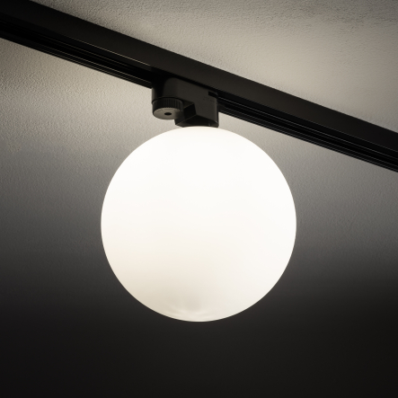 Lampa PROFILE SNOWBALL do 1-obwodowego systemu szynowego KULA CZARNY - zdjęcie 2
