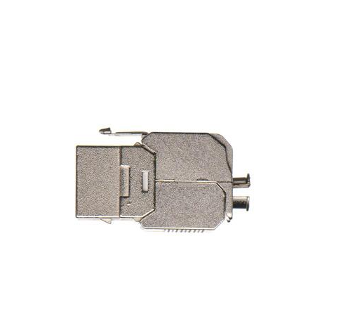 Wkład gniazda komputerowego RJ45 kat.6, ekranowany (FTP), (akcesoria), stal nierdzewna - zdjęcie 3