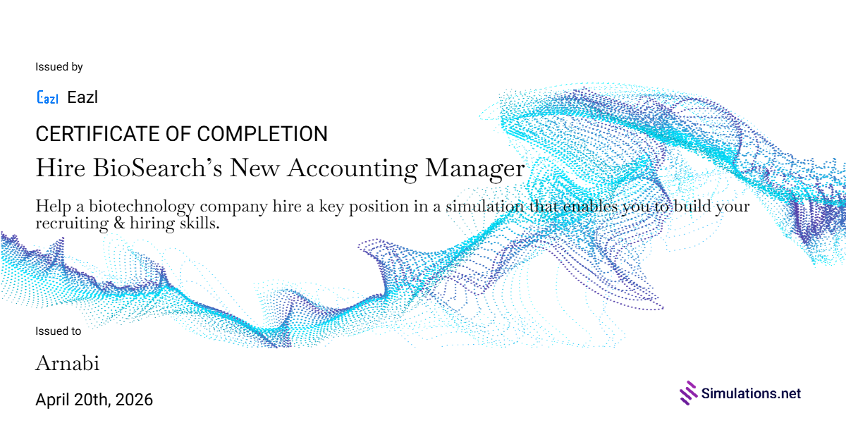 Certificate Thumbnail