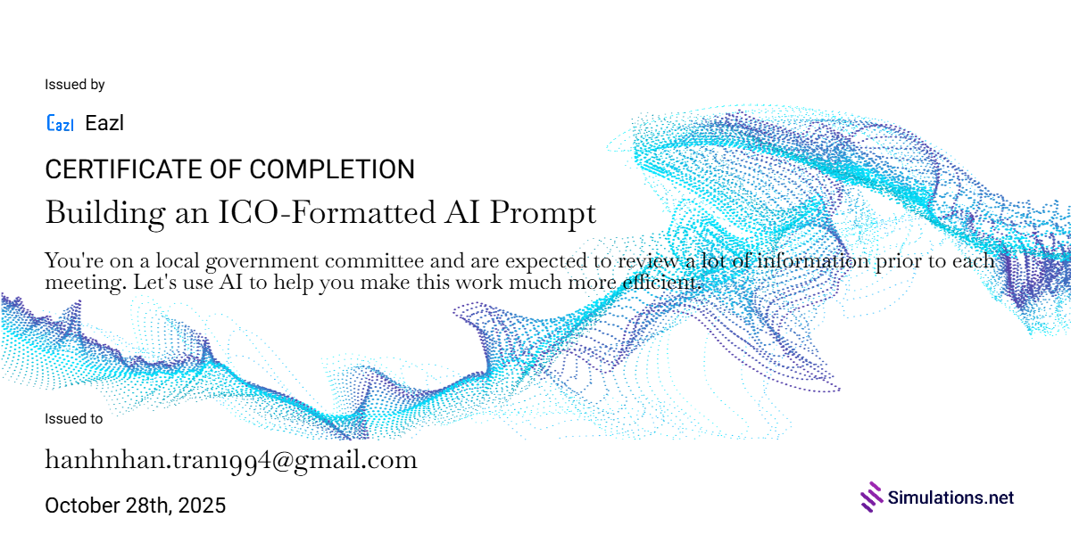 Certificate Thumbnail