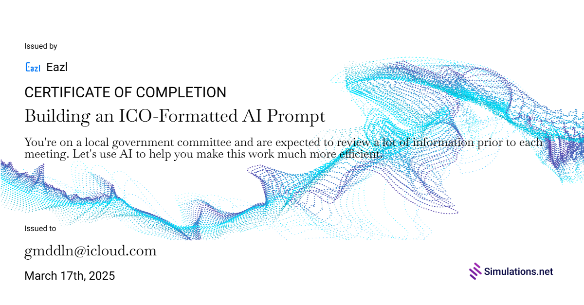 Certificate Thumbnail