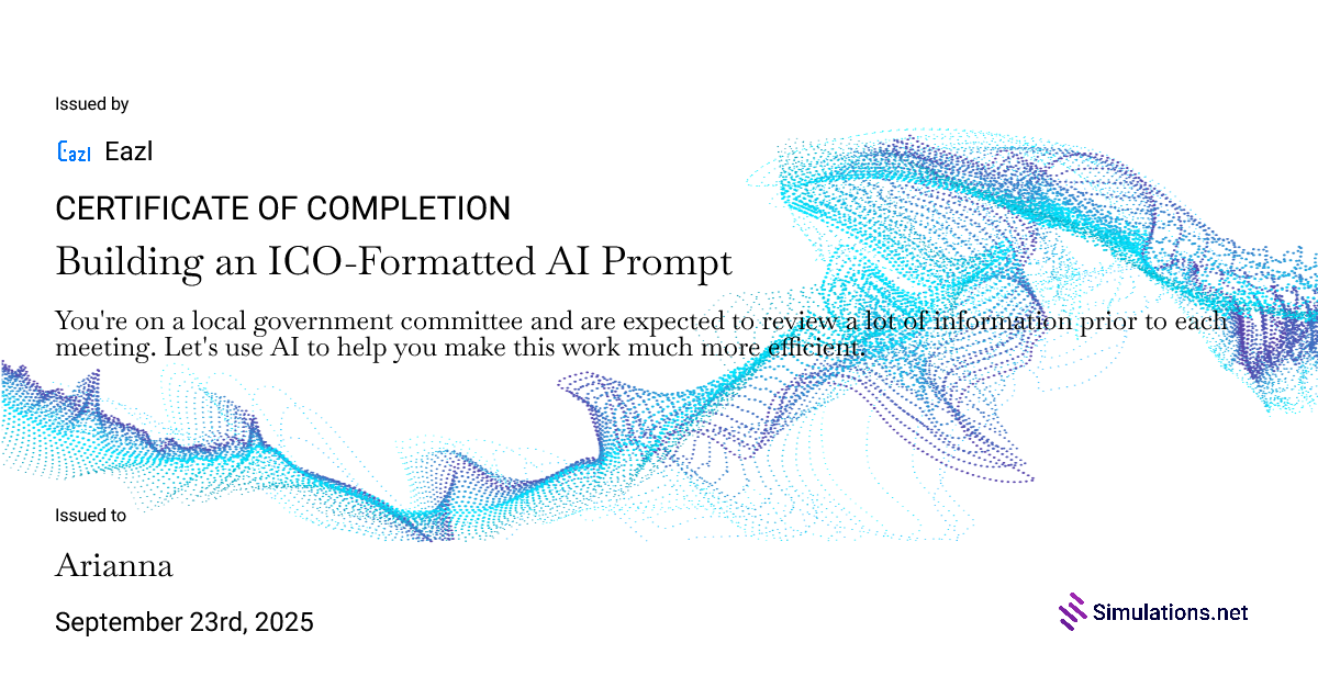 Certificate Thumbnail