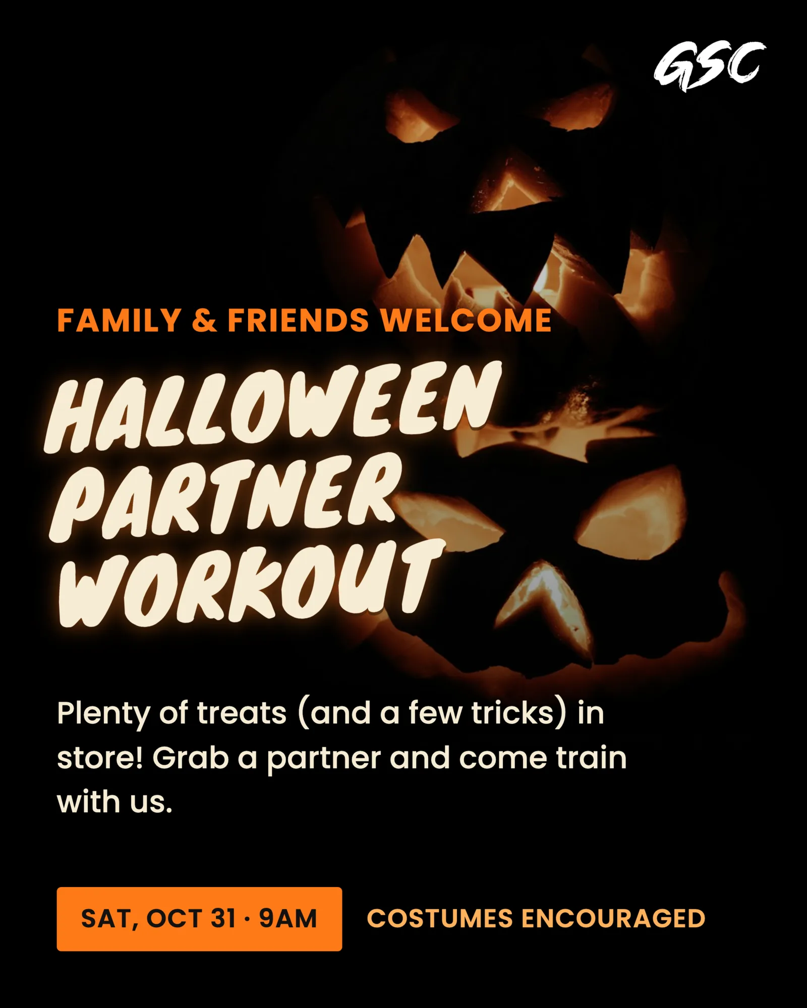 Halloween Friends & Fam Workout