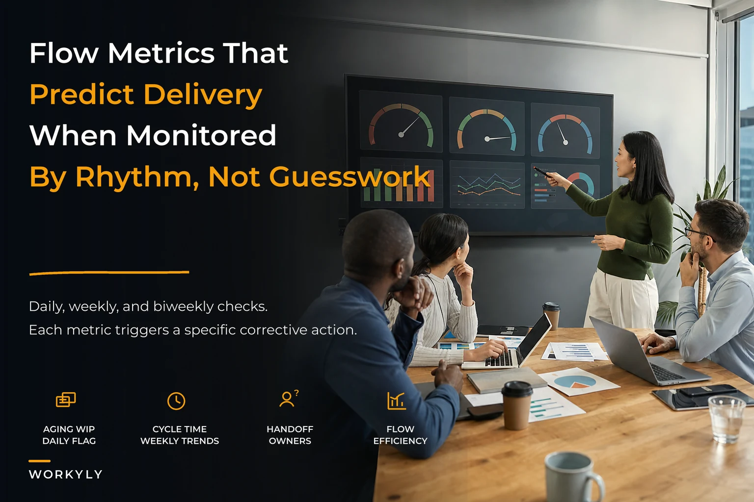 Team flow metrics that predict delivery — an instrumentation-to-action playbook
