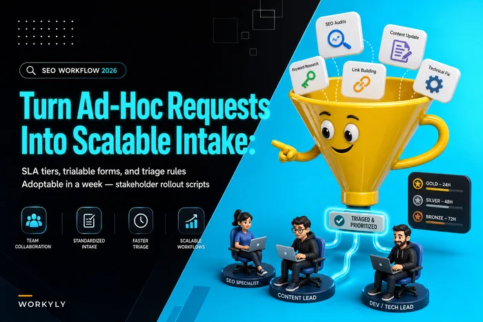 Turn ad-hoc requests into a scalable intake with SLA tiers and triage rules