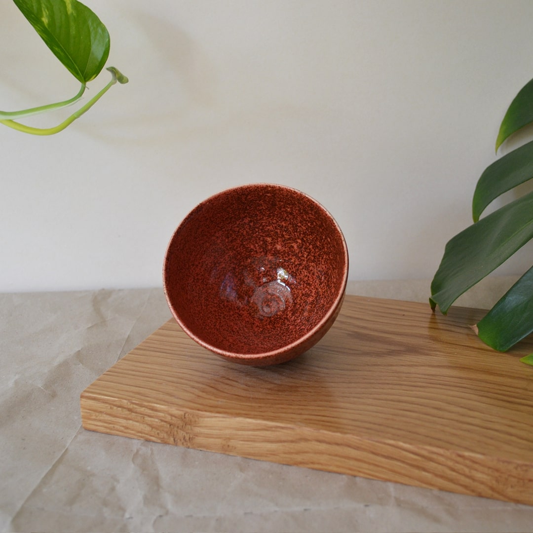 Small terracotta bowl