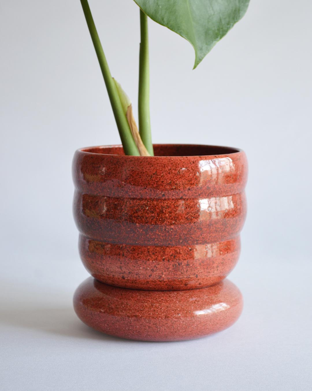Planter Elsa in Coral - Medium