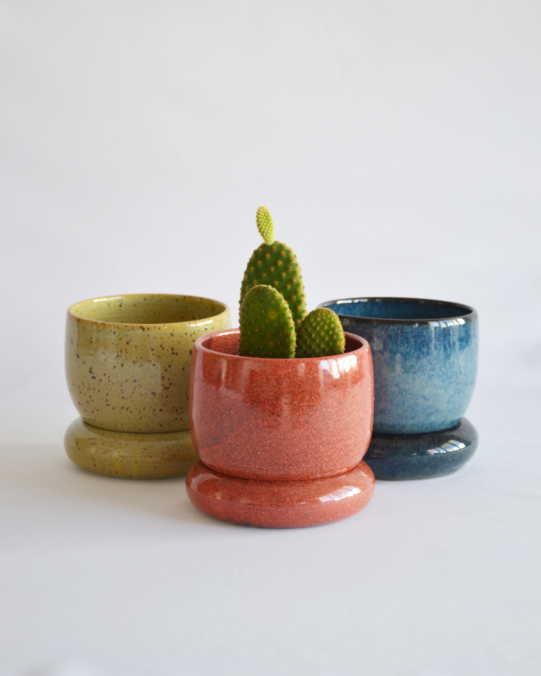 Planter Loïse in Coral - Small