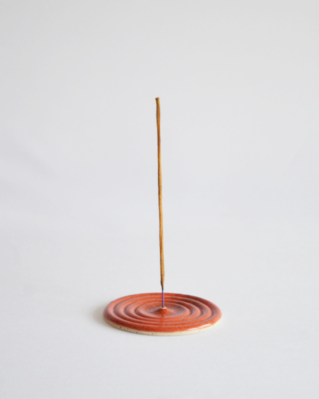 Wave Incense Holder in Coral