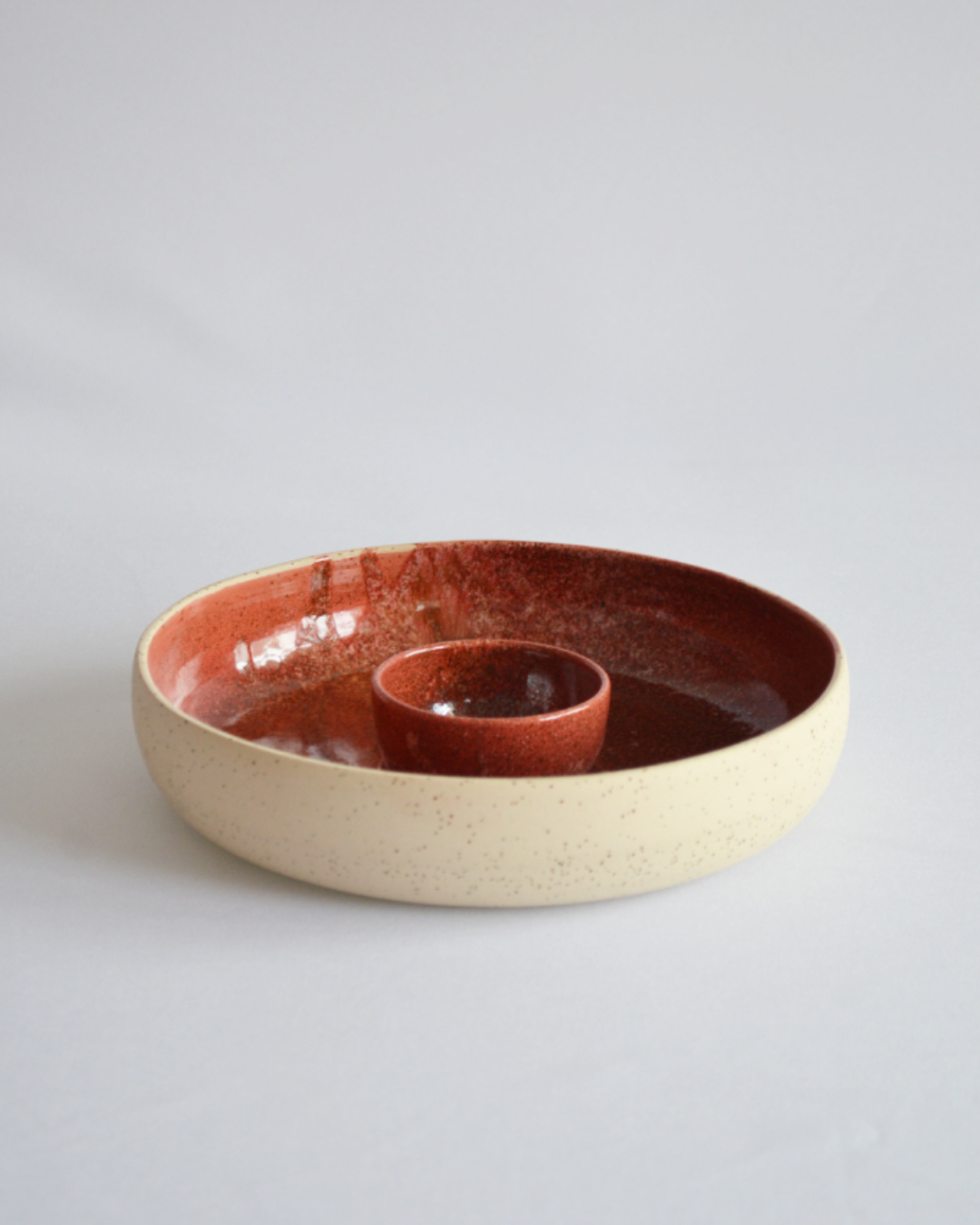 Dips Bowl in Coral