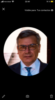 imagen de perfil del usuario