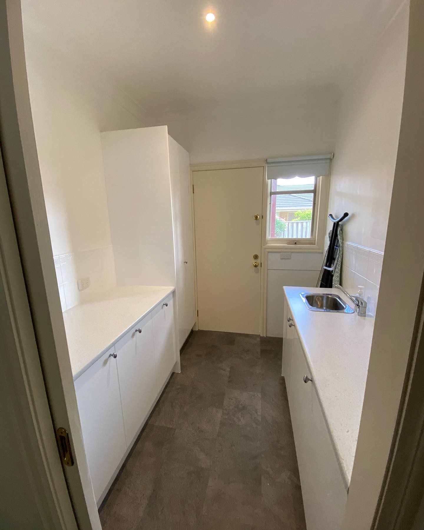 After image of modernized laundry room