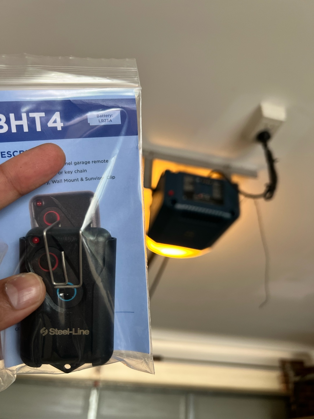 Steel-Line BHT4 Garage Door Remote Control