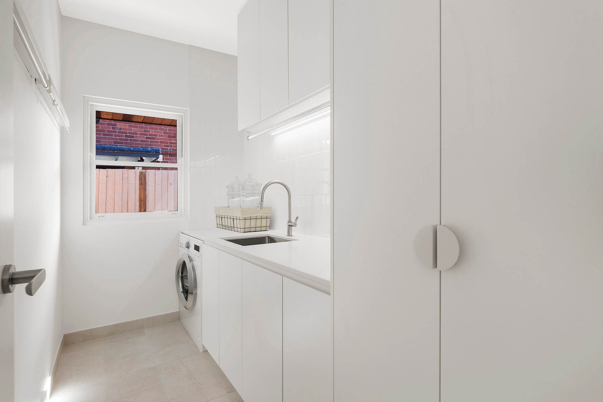 Modern laundry room