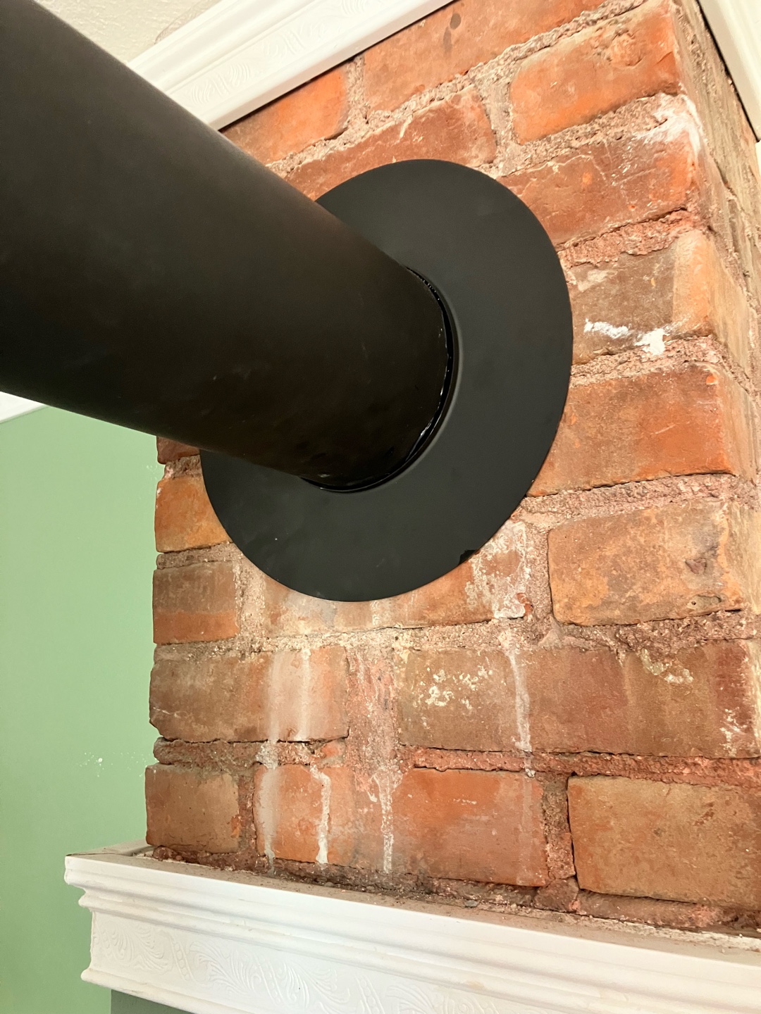 Preparing for stove installation