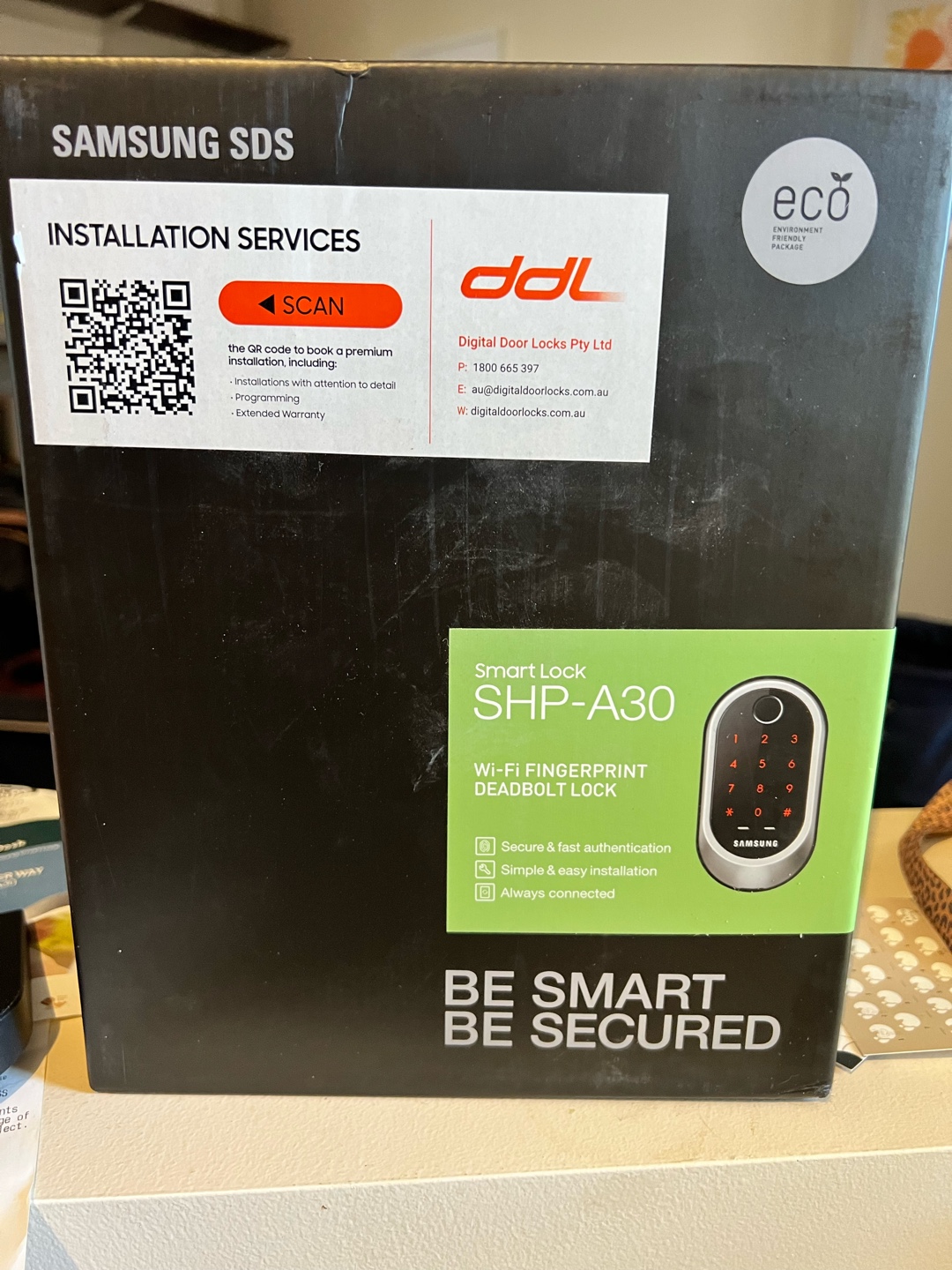 Samsung SDS product box