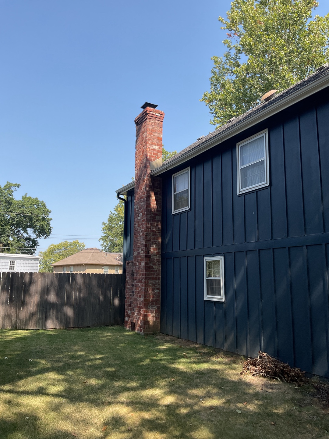 Exterior view after successful repairs