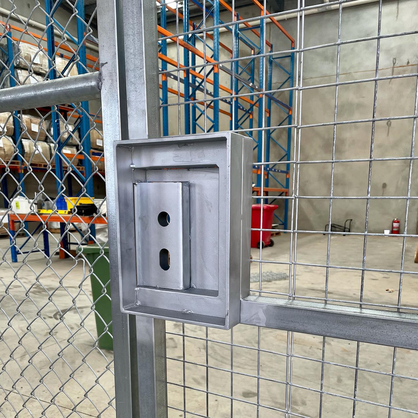Secure Data Room Transformation in Campbellfield 3 Newly installed gate frame in secure data room