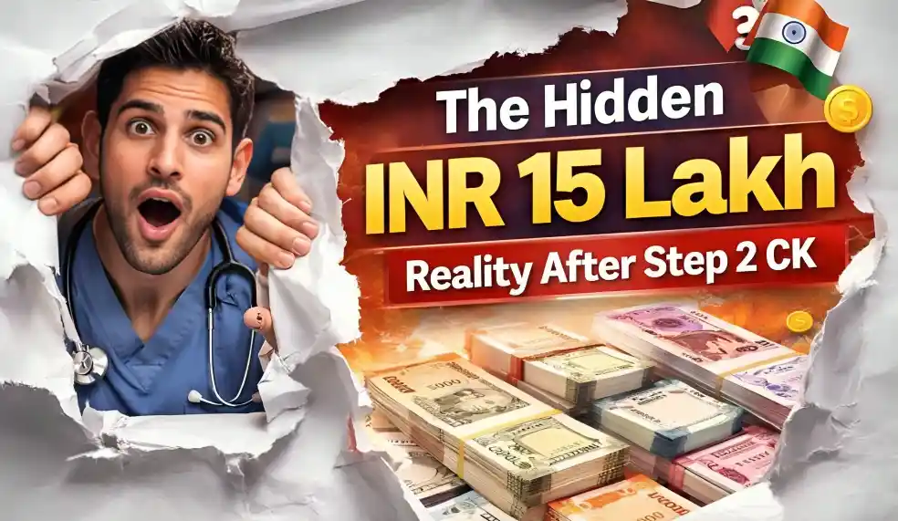 The Hidden INR 15 Lakh Reality After Step 2 CK Practical Financial Guide for Residency Planning
