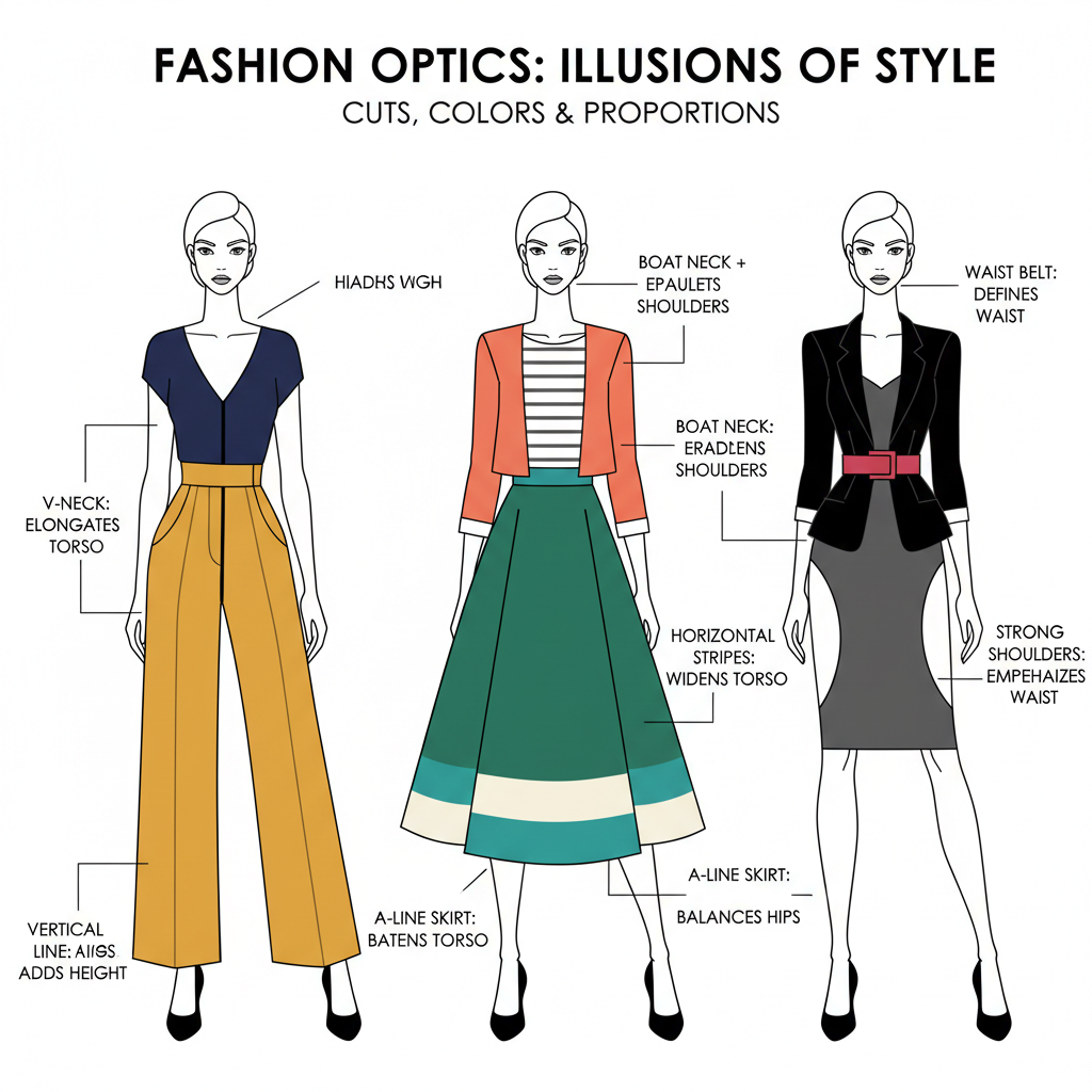 Wardrobe Engineering: Using Color Theory and Fit Manipulation to Reshape Your Visual Proportions
