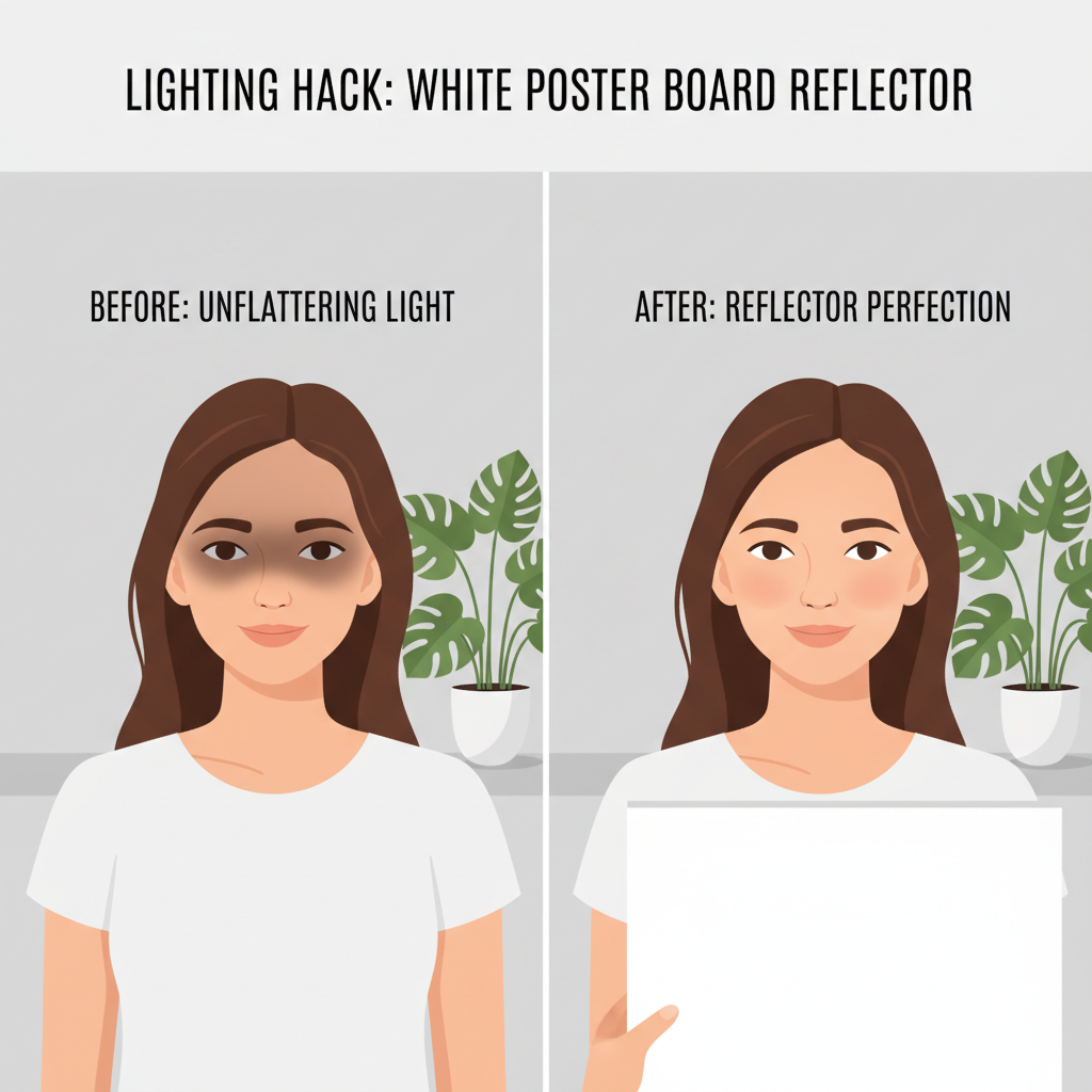 Fixing That Raccoon Eye Problem Without Buying a Single Light