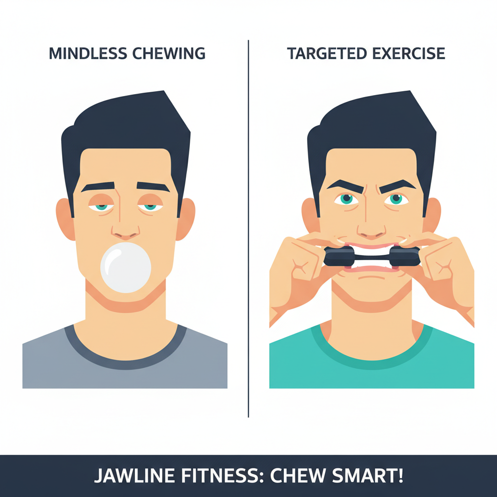The Chewing Gum Myth (And What Actually Builds Your Jaw)