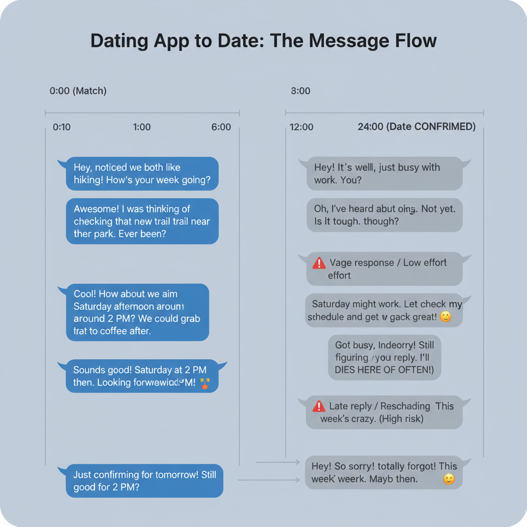 Date Transition Tactics: From Match to Meet Without Getting Ghosted