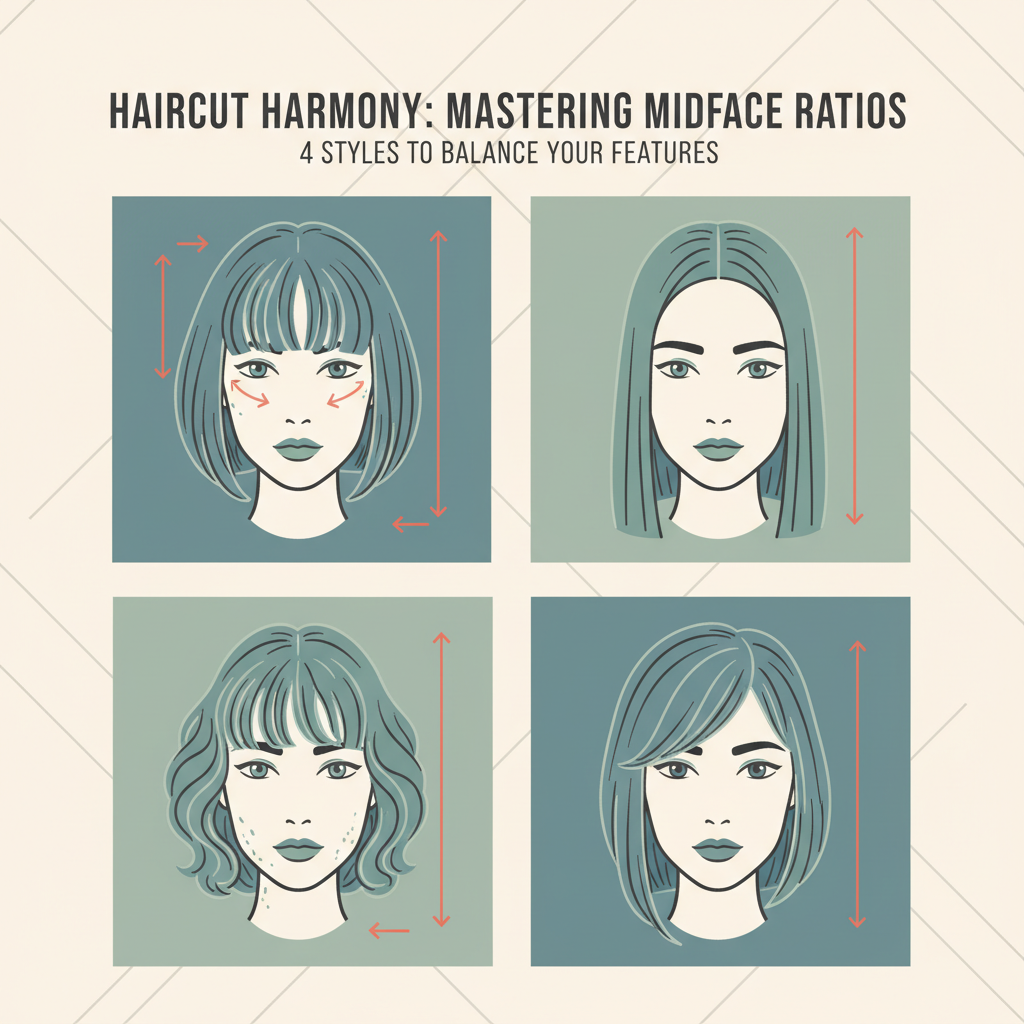 Hairstyle Architecture for Midface Balance