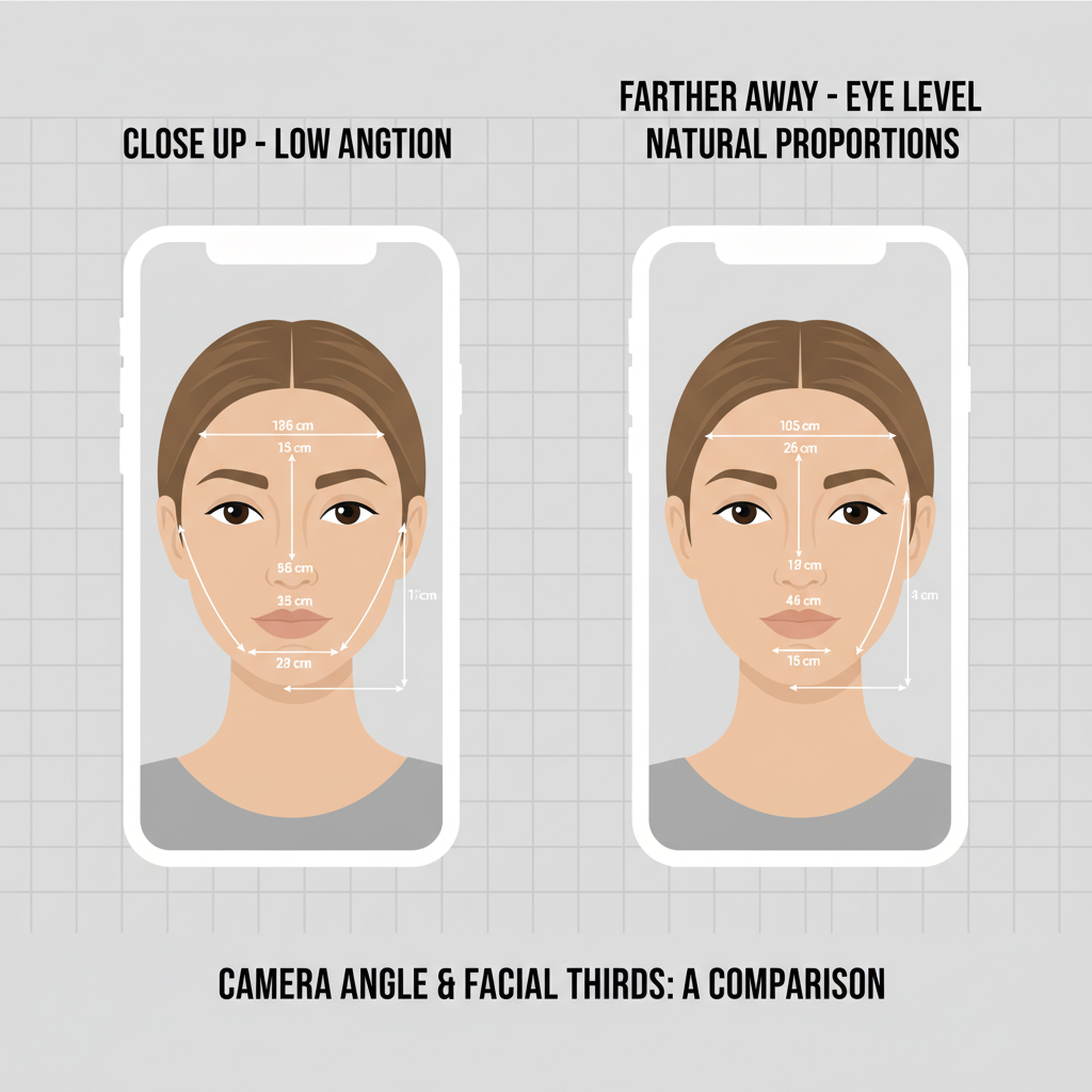Phone Camera Secrets: Why Your Selfies Lie About Facial Balance (And How to Fix Them)