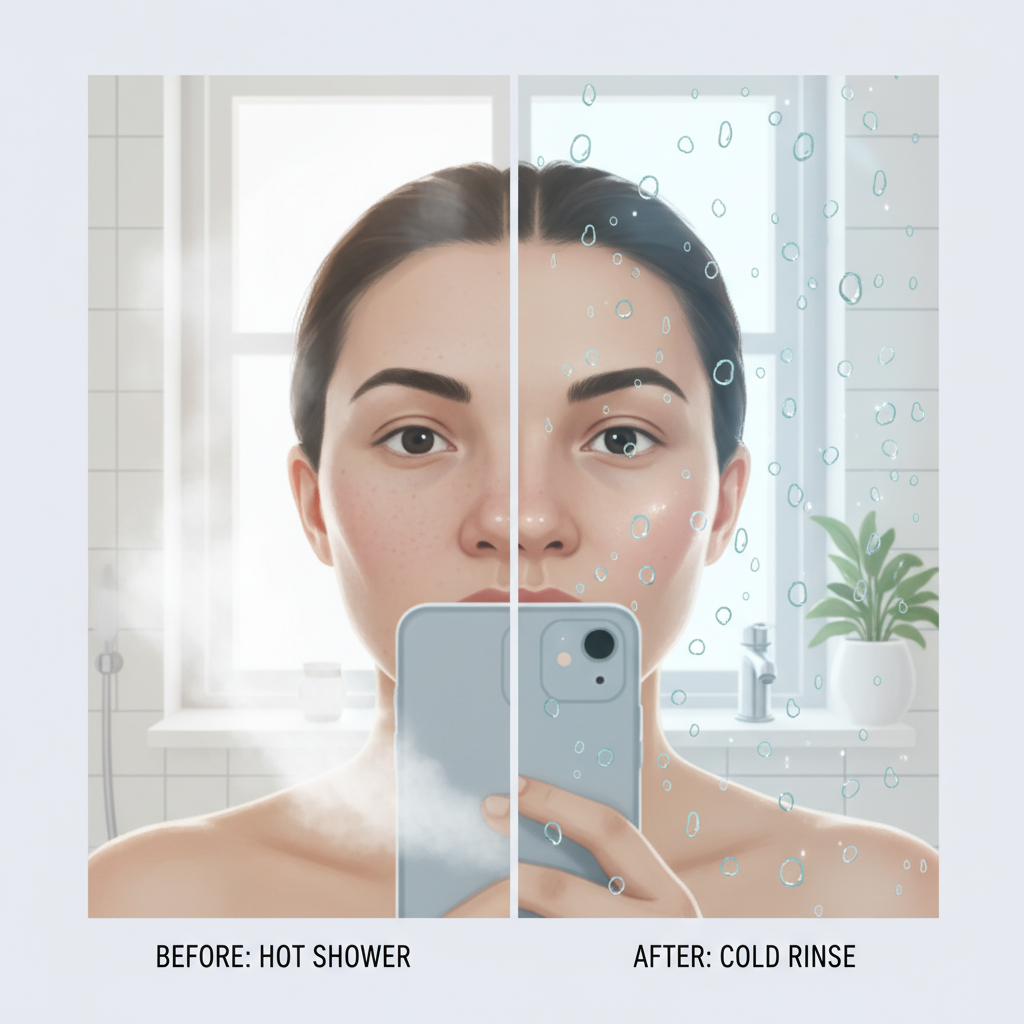 Morning Shower Temperature: How I Discovered Cold Water Changed My Skin Game