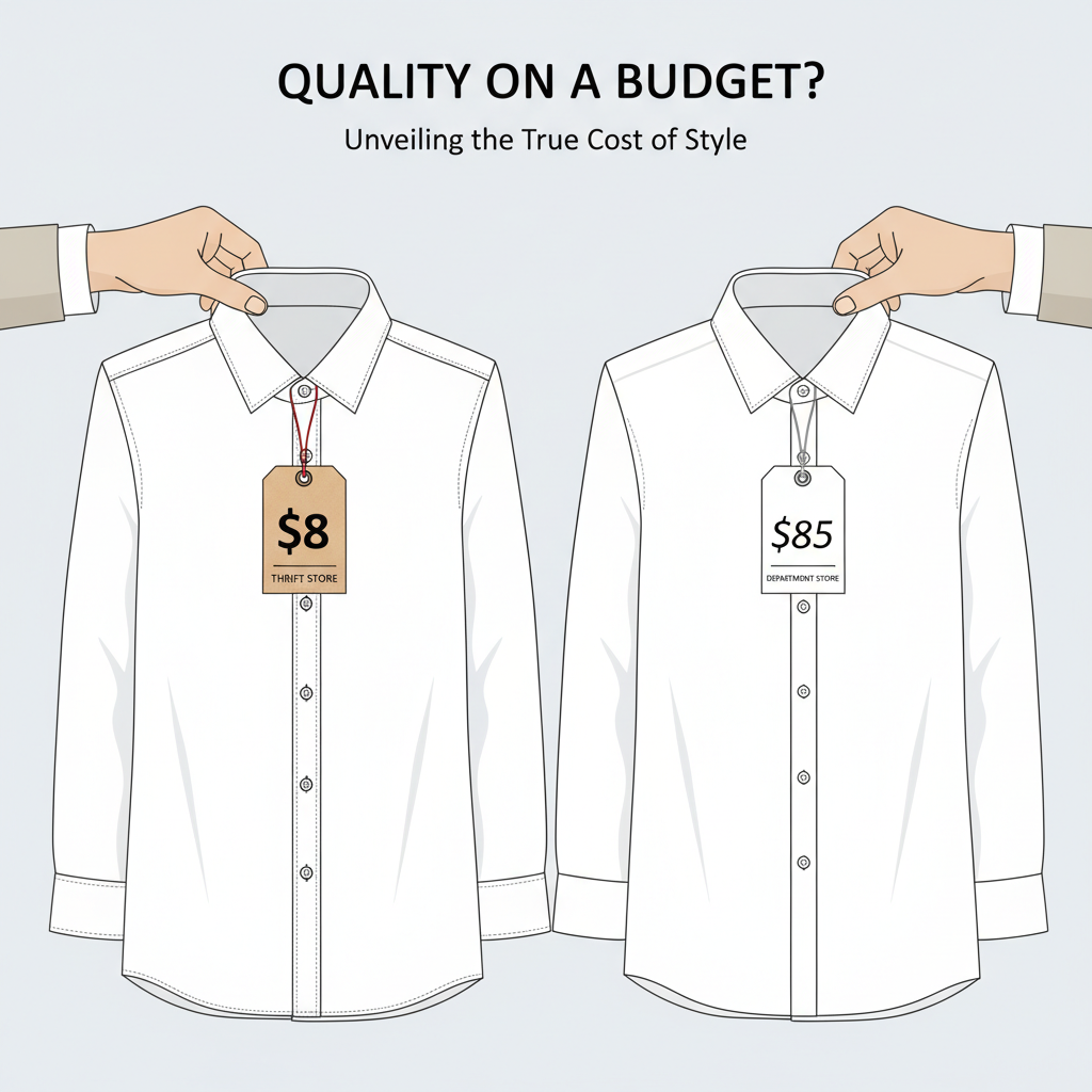 Thrift Store Gold vs. Department Store Trash - Where to Spend Your Money